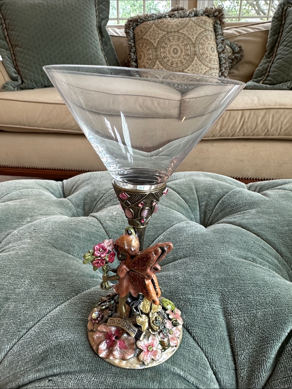 Kirk’s folly martini glass